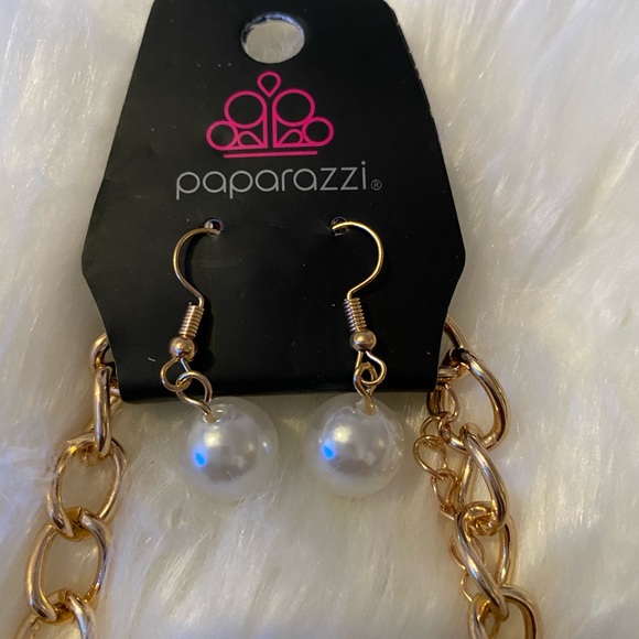 paparazzi Jewelry Gold Pearl Necklace Poshmark